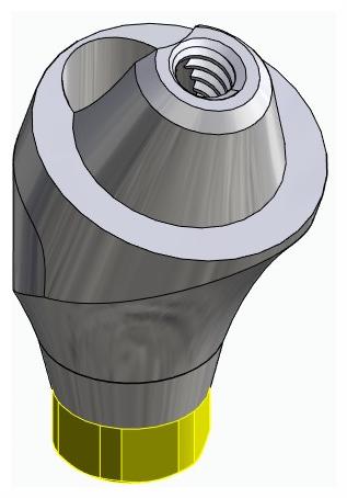 BIONIKA ACTIVAL, Multi-unit abutment, angled, positioned, wide, LT2, type-B