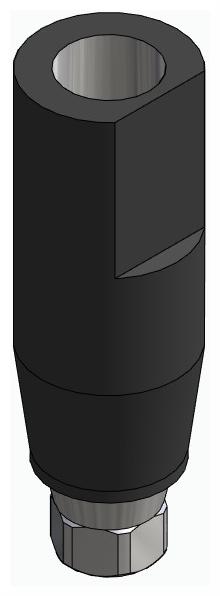 BIONIKA ACTIVAL, Scanbody, screw-retained, positioned, narrow