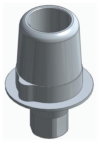 BIONIKA ACTIVAL, Titanium base, positioned