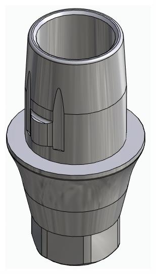 BIONIKA ACTIVAL, Titanium base, positioned