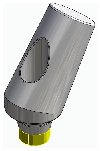 BIONIKA ACTIVAL, Universal abutment, angled, positioned, type-A