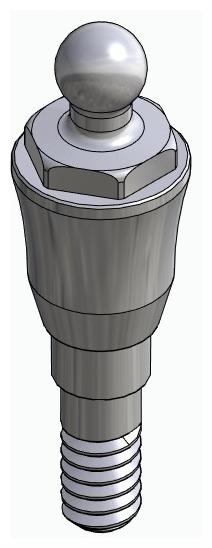 BIONIKA BONELIT, Ball abutment, OC, micro