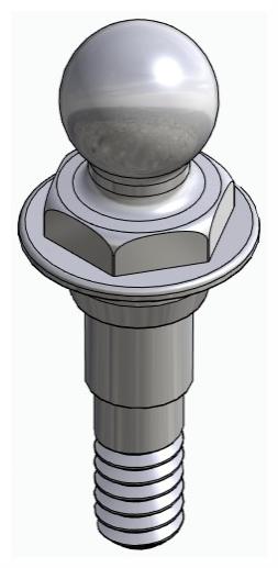 BIONIKA BONELIT, Ball abutment, OC, normal
