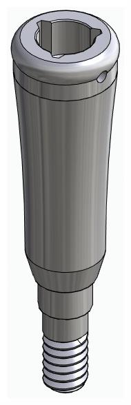 BIONIKA BONELIT, Locator abutment, straight
