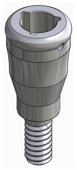 BIONIKA BONELIT, Locator abutment, straight