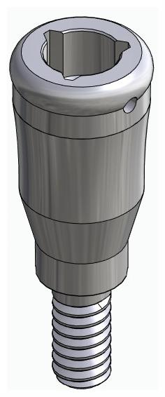 BIONIKA BONELIT, Locator abutment, straight