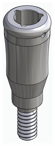 BIONIKA BONELIT, Locator abutment, straight
