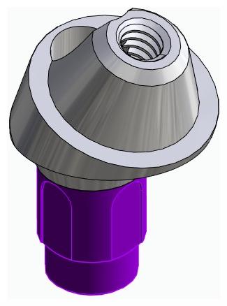 BIONIKA BONELIT, Multi-unit abutment, angled, positioned, narrow, LT2.7, type-A