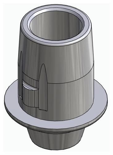 BIONIKA BONELIT, Titanium base, non-positioned