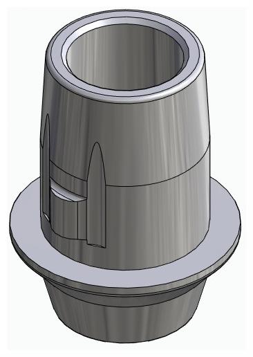 BIONIKA BONELIT, Titanium base, non-positioned