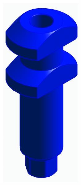 BIONIKA LG, Impression coping for open tray, uniform, positioned