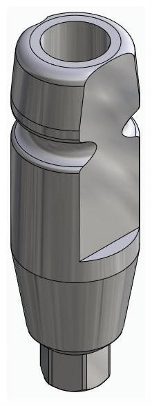 BIONIKA LG, Impression coping for closed tray, uniform, positioned