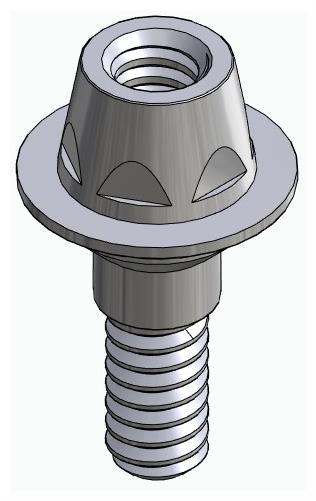 BIONIKA LG, Multi-unit abutment, straight, screwable, narrow, LT2.7