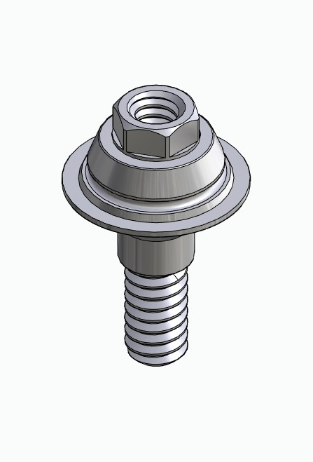 BIONIKA LG, Multi-unit abutment, straight, screwable, wide, LT2