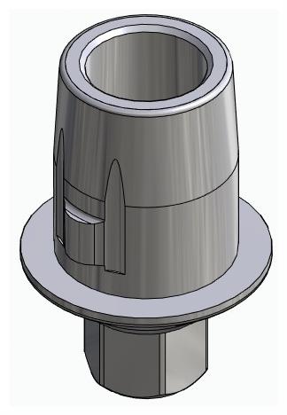 BIONIKA LG, Titanium base, positioned