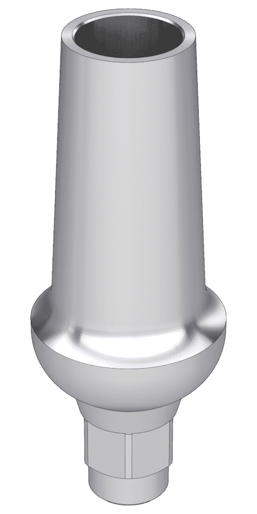 Hicon, Anatomical abutment, straight
