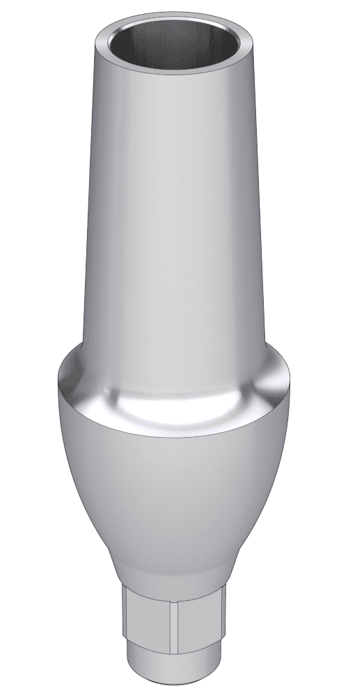 Hicon, Anatomical abutment, straight