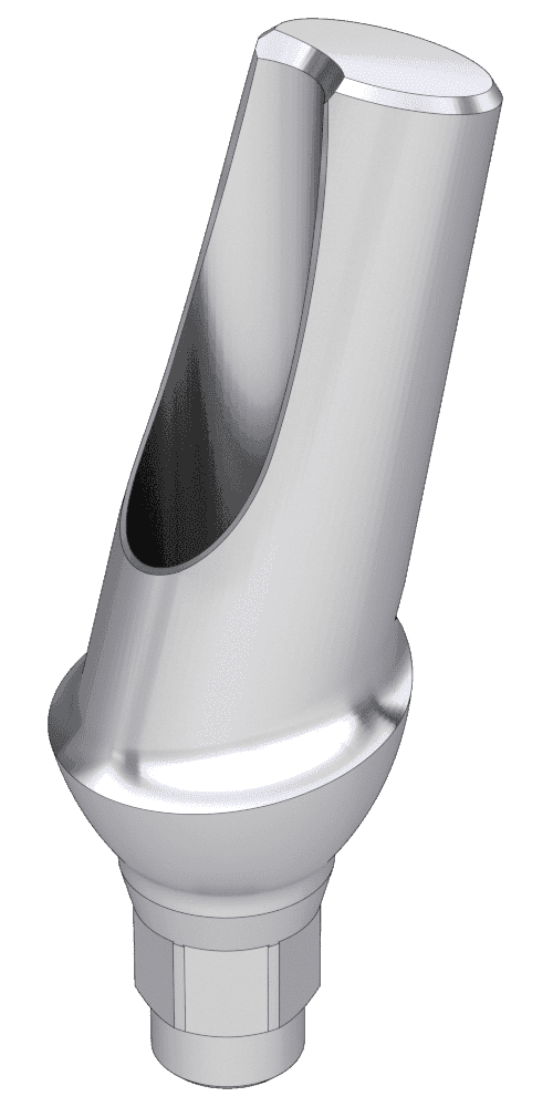 Hicon, Anatomic abutment, angled