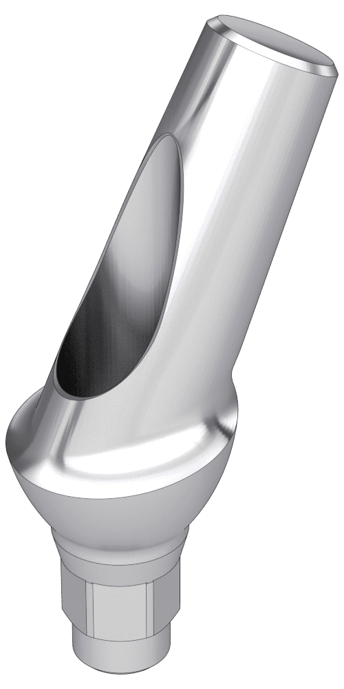 Hicon, Anatomic abutment, angled