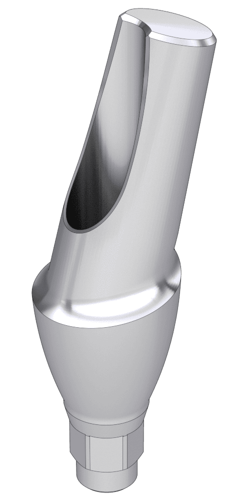 Hicon, Anatomic abutment, angled