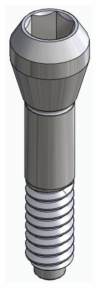 BIONIKA HICON, Abutment screw, technical