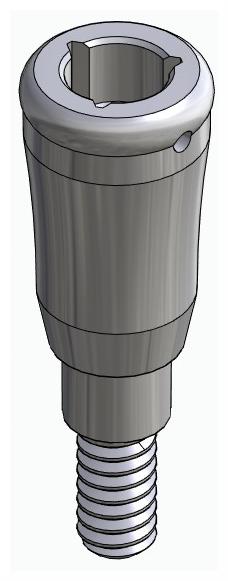 BIONIKA HICON, Locator abutment, straight