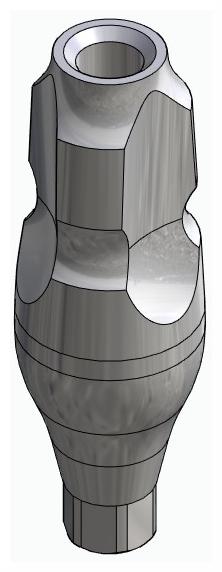 BIONIKA HICON, Impression coping for closed tray, uniform, positioned