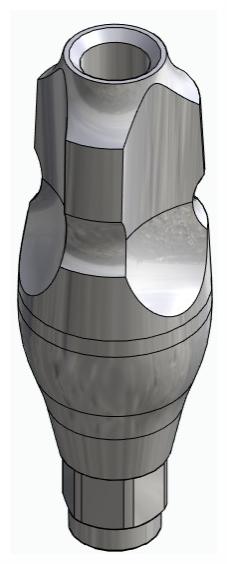BIONIKA HICON, Impression coping for closed tray, uniform, positioned