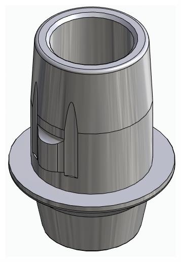 BIONIKA HICON, Titanium base, non-positioned