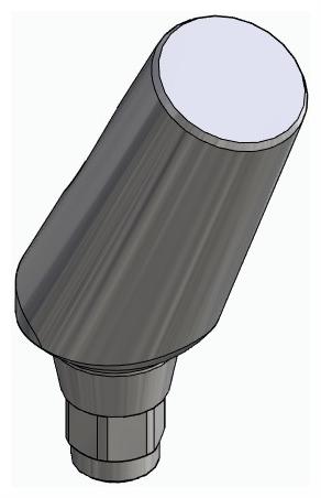 BIONIKA HICON, Universal abutment, angled, positioned, type-B