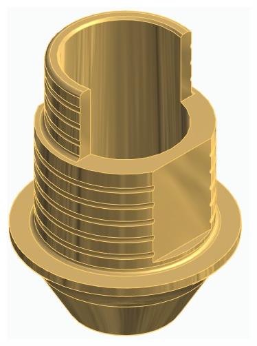 BIONIKA PRIMER, Flexi base, implant level, non-positioned