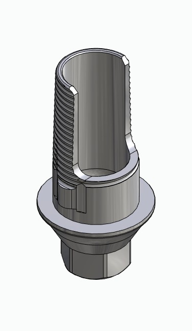 BIONIKA PRIMER, Flexi base, implant level, positioned, type-A