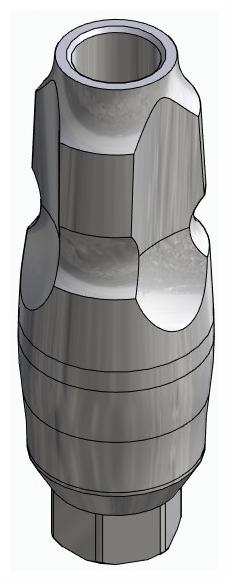 BIONIKA PRIMER, Impression coping for closed tray, uniform, positioned