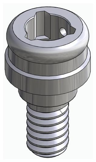 BIONIKA NO, Locator abutment, straight