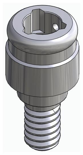 BIONIKA NO, Locator abutment, straight