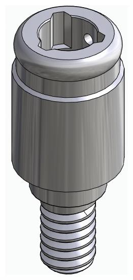 BIONIKA NO, Locator abutment, straight