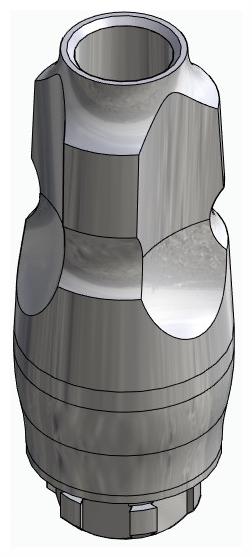 BIONIKA NO, Impression coping for closed tray, uniform, positioned