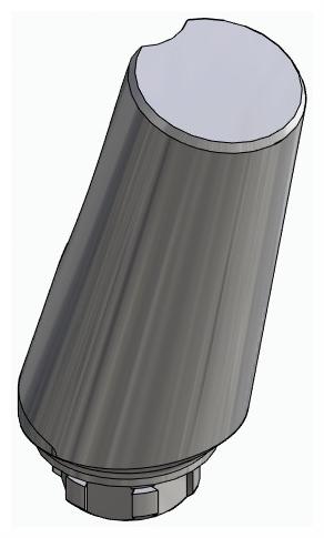 BIONIKA NO, Universal abutment, angled, positioned, type-A