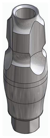 BIONIKA BH, Impression coping for closed tray, uniform, positioned