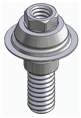 BIONIKA BH, Multi-unit abutment, straight, screwable, wide, LT2