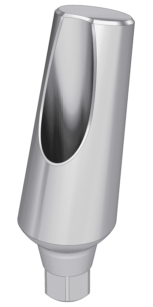 Corticon, Universal abutment, angled