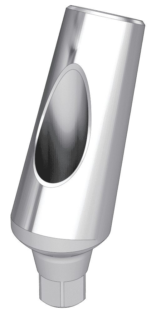 Corticon, Universal abutment, angled
