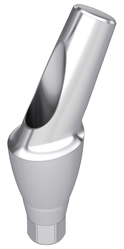Corticon, Anatomic abutment, angled