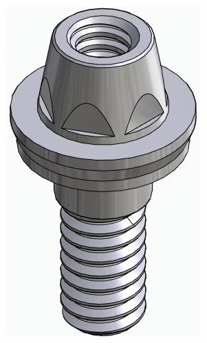 BIONIKA FP, Multi-unit abutment, straight, screwable, narrow, LT2.7