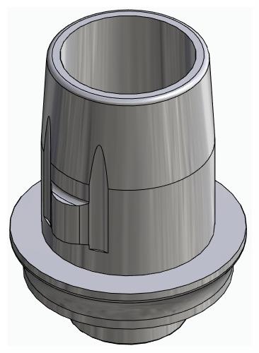 BIONIKA FP, Titanium base, non-positioned