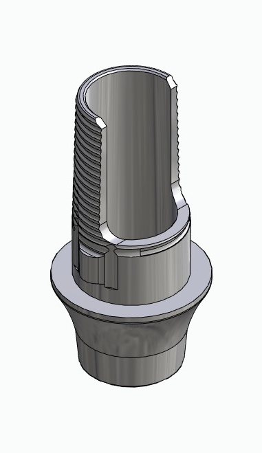 BIONIKA MG, Flexi base, implant level, non-positioned