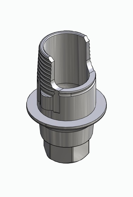 BIONIKA MG, Flexi base, implant level, positioned, type-A