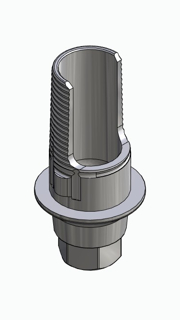 BIONIKA MG, Flexi base, implant level, positioned, type-A