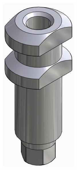 BIONIKA MG, Impression coping for open tray, uniform, positioned