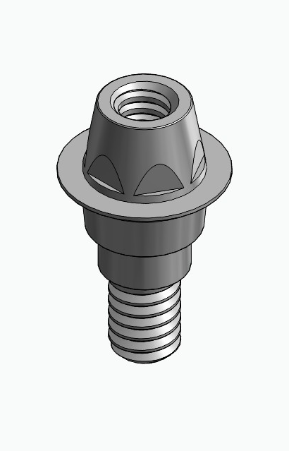 BIONIKA MG, Multi-unit abutment, straight, screwable, narrow, LT2.7
